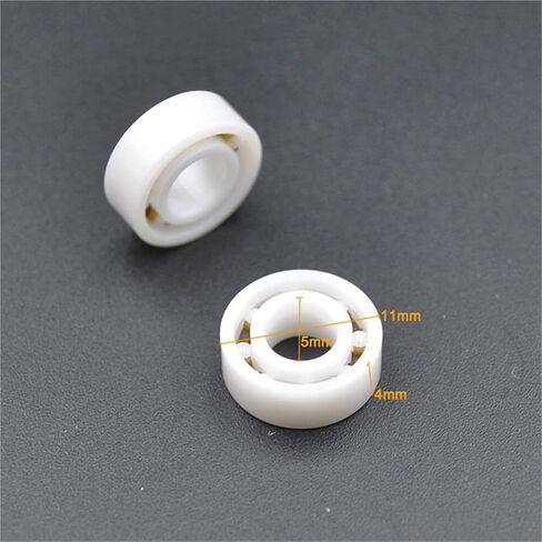 1pc MR115 محمل سيراميك 5x11x4 مم 1150 عالية السرعة MR115CE Zro2 الداخلية التجويف 5 مم 115 محامل الكرة المصغرة in Kuwait