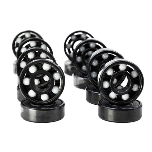 16pcs 608 RS محمل كرة سيراميك هجينة 8 * 22 * ​​7 مم التزلج على الجليد عجلة طويلة لوحات طويلة 608RS المحامل in Kuwait