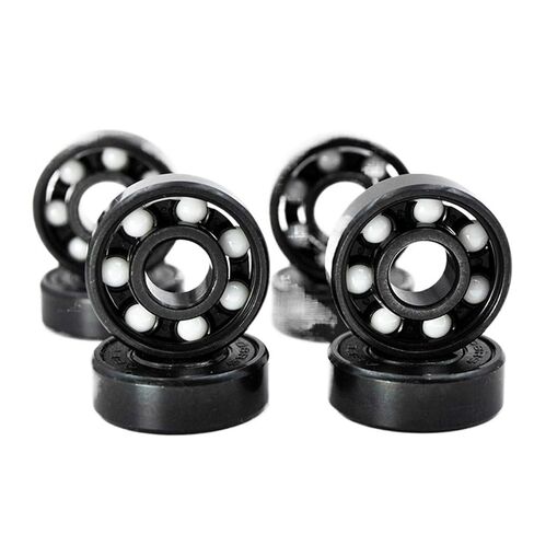 16pcs 608 RS محمل كرة سيراميك هجينة 8 * 22 * ​​7 مم التزلج على الجليد عجلة طويلة لوحات طويلة 608RS المحامل in Kuwait