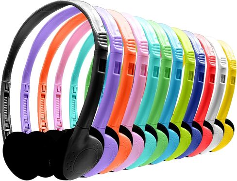 سماعات الرأس السلكية Bulk 6 Pack Multi Colour in Saudi Arabia