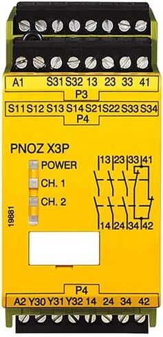 PNOZ X3P C 24VDC 787310 Safety Relay مختومة في صندوق 1 سنة ضمان in Saudi Arabia
