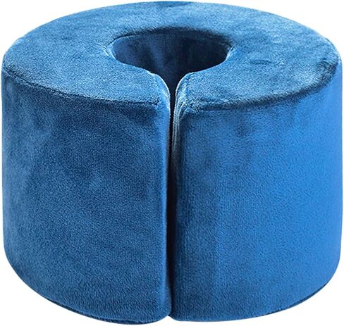 GREUS Heel Pillow Protectors for Pressure Sores Ulcer Heel Pain Relieve Cushion Anti Bed Sore Pad Foot Elevation Pillow Wedge Support Leg Rest Ankle Elevator for Elderly Bedridden Patients Sleeping in Saudi Arabia