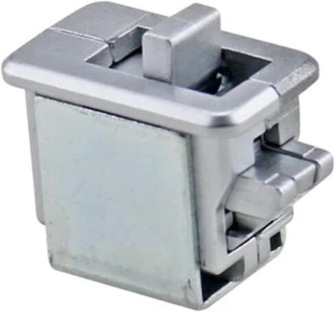Buckle Lock Impact Button Lock Impact Lock Industrial Equipment Cabinet Automatic Closing Square Door Lock 1Pcs in Saudi Arabia