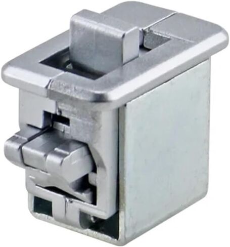 Buckle Lock Impact Button Lock Impact Lock Industrial Equipment Cabinet Automatic Closing Square Door Lock 1Pcs in Saudi Arabia