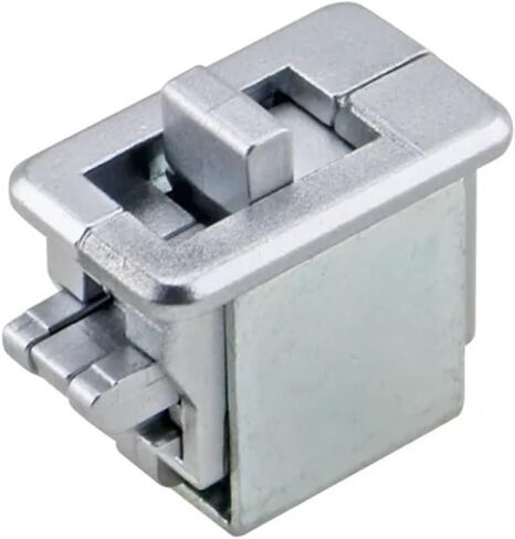Buckle Lock Impact Button Lock Impact Lock Industrial Equipment Cabinet Automatic Closing Square Door Lock 1Pcs in Saudi Arabia