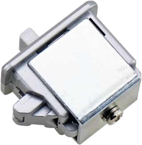 Buckle Lock Impact Button Lock Impact Lock Industrial Equipment Cabinet Automatic Closing Square Door Lock 1Pcs in Saudi Arabia