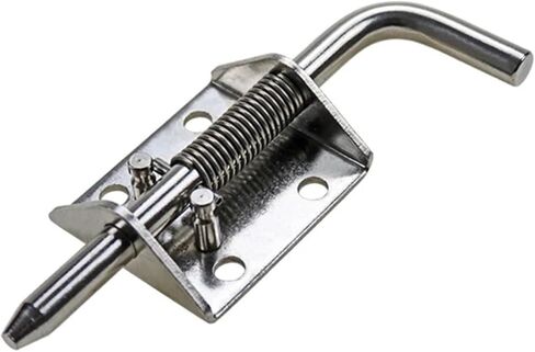 304 Stainless Steel with Spring L-Shaped Telescopic Bolt Hinge Industrial Mechanical Equipment Cabinet Door Hinge 1Pcs in Saudi Arabia