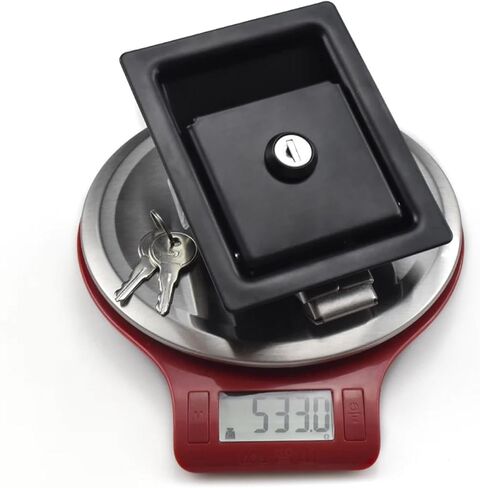 XK101BS Visible Push-to-Close Latches Pull to Open 64-10-302-90 Same Plane Cabinet Lock Panel Lock 1Pcs(Without Key) in Saudi Arabia