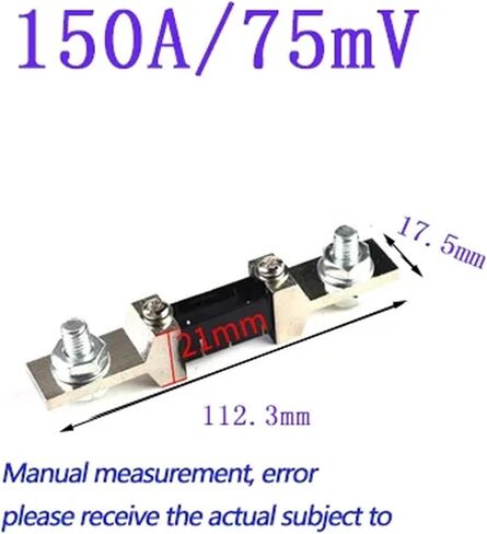 FL-2 150A 75MV DC Ammeter Fittings Standard DC Shunt 1Pcs in Saudi Arabia