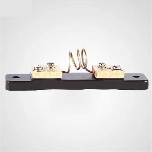 Grade A FL-2 Shunt 7.5A 10A 15A 20A 25A 30A 40A 50A 75mV Welding Machine Brass Resistor DC Shunts 1Pcs(7.5A 75mV Grade A) in Saudi Arabia