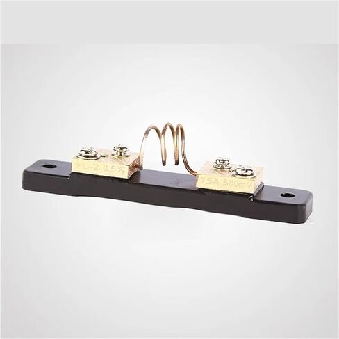 Grade A FL-2 Shunt 7.5A 10A 15A 20A 25A 30A 40A 50A 75mV Welding Machine Brass Resistor DC Shunts 1Pcs(7.5A 75mV Grade A) in Saudi Arabia