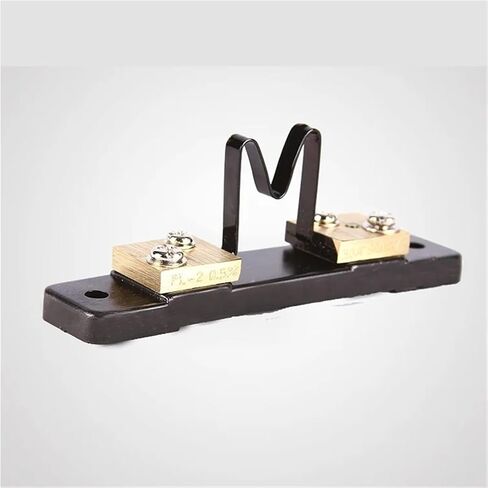 Grade A FL-2 Shunt 7.5A 10A 15A 20A 25A 30A 40A 50A 75mV Welding Machine Brass Resistor DC Shunts 1Pcs(7.5A 75mV Grade A) in Saudi Arabia