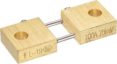Shunt Resistor 100A 75MV لـ DC AMMETER AMMETER MATER METER EXTRONAL FL-19 Shunt Divider 1PCS in Saudi Arabia