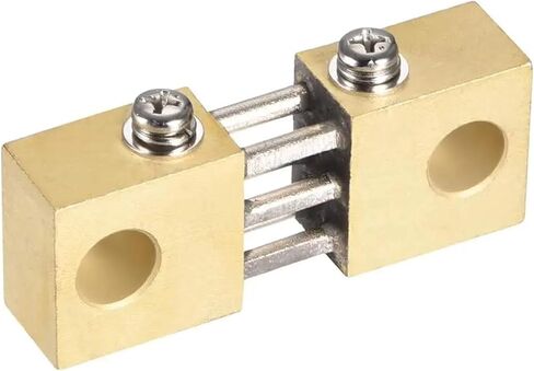 Shunt Resistor 600A 75mV for DC Current Ammeter Analog Panel Meter External FL-19 Shunt Divider 1Pcs in Saudi Arabia