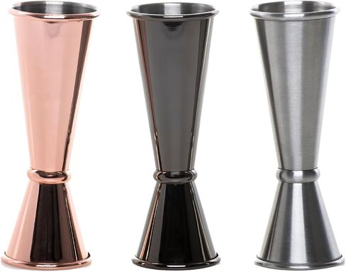 BARIANTTE Double Jigger for Bartending, Cocktail Jigger 2 oz 1 oz, Cocktail Measuring Cup Japanese Jigger Shot Measure Jiggers, Bar Measuring Tools Bar Jigger in Saudi Arabia