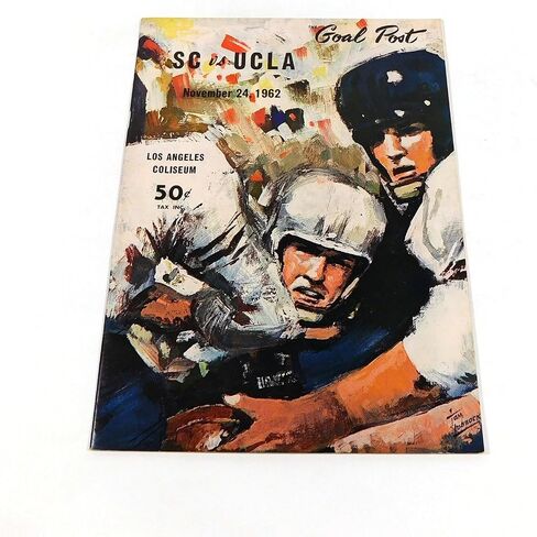 1962 USC at UCLA College Football Program 11-24-62 - College Programs in Saudi Arabia