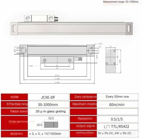 SCALE DIGAL DIGHT DISTRALING MACHING MACHING MACHINE MACHENT SCALE SCALE SCALE PLC SESSOR (JCXE-DF 550MM) in Saudi Arabia