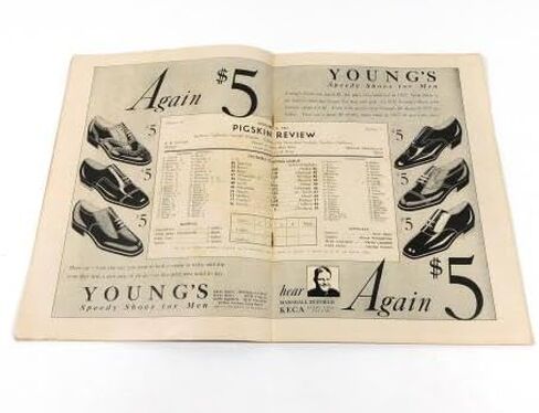 1931 Washington at USC College Football Program 12-5-31 - College Programs in Saudi Arabia