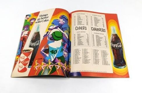 1969 San Diego Chargers في برنامج Kansas City Chiefs AFL Football Program 11-9-69-برامج اتحاد كرة القدم الأميركي in Saudi Arabia