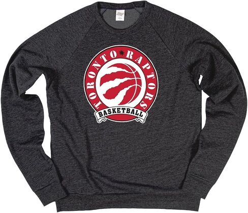 Blue 84 NBA مرخص رسميًا Tri-Blend Crewneck Sweatshirt Black in Saudi Arabia