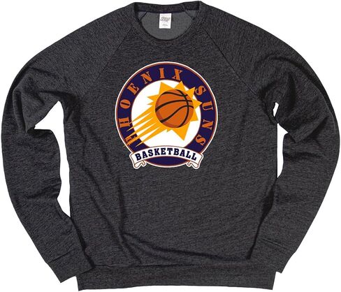 Blue 84 NBA مرخص رسميًا Tri-Blend Crewneck Sweatshirt Black in Saudi Arabia