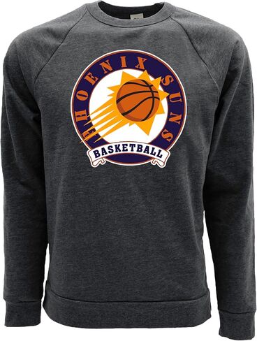 Blue 84 NBA مرخص رسميًا Tri-Blend Crewneck Sweatshirt Black in Saudi Arabia