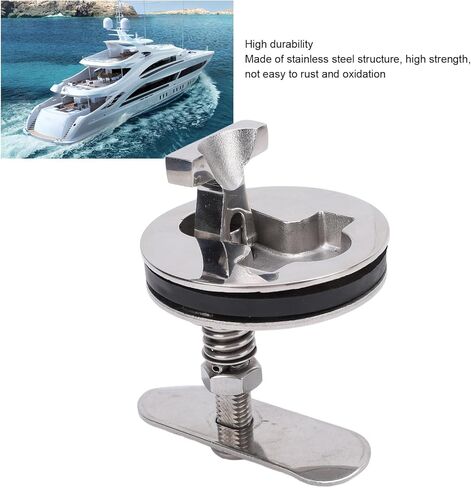 Aramox Boat Cam Latch, 316 Stainless Steel T Handle Marine Hatch Lock for RV Yacht Motorhomes, Portable, Secure, Boat Cam Latch, Latch Lock, Cam Latch in Kuwait