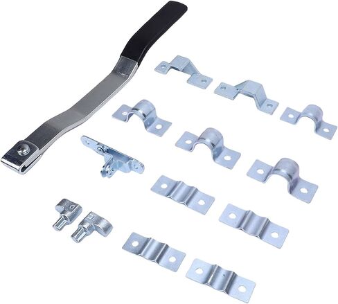Haofy Cam Action Door Lock Kit, Metal Trailer Door Cam Lock, Galvanized Finish, Secure Latch, Quick Installation, Durable Protection, Adaptability for Cargo Trailer in Saudi Arabia