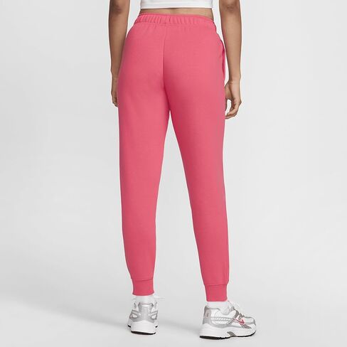 Nike Sportswear Club Fleece Women's Mid-Rise Joggers (DQ5191-629, Aster Pink/White) in Saudi Arabia