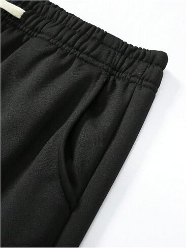 Men's Cross Graphic Flare Sweatpants Goth Drawstring Stacked Jogger Pants Streetwear in Saudi Arabia