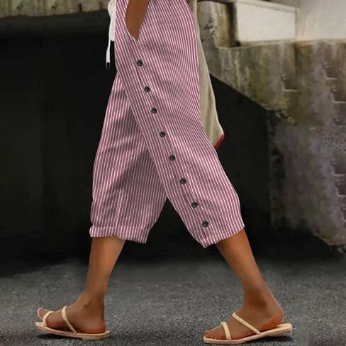 Cotton Linen Shorts for Women Casual Loose Beach Pants Summer Bermuda Short Pant Women Trousers in Saudi Arabia