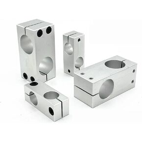 1pcs Cross Optical axis Fixed seat Bracket Bearing Bracket 6/8/10/12/14/15/16/18/20/25/30mm(12X15mm) in Kuwait