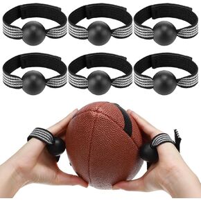 Soulchen 6 PCS Football Catching Band Band Football تلقي تدريبات تدريبية تدريبية للرجبي المعدات التي تصطاد حزام يدوي رمي الهدايا للرياضيين المبتدئين in Kuwait