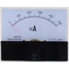 44C2 1mA 2mA 5mA 10mA 20mA 30mA 50mA 75mA DC Ammeter Analog Current Test Meter Mechanical Header 1Pcs(30MA) in Saudi Arabia