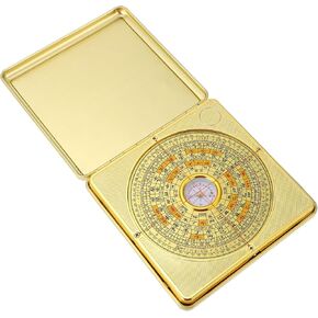 IMIKEYA Feng Shui Compass Pan - Chinese Ancient Compass for Home Planning and Feng Shui Practices - Precision Magnetic Compass for and Residential Harmony 1pc in Saudi Arabia