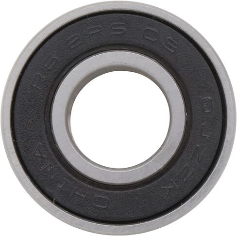 [8-Pack] R6-2RS - Deep Groove Radial Ball Bearing 3/8 in x 7/8 in x 0.2812 in (ID x OD x W) | 9.525 mm x 22.225 mm x 7.142 mm (ID x OD x W) with Double Rubber Seal, Clearance C3 in Saudi Arabia