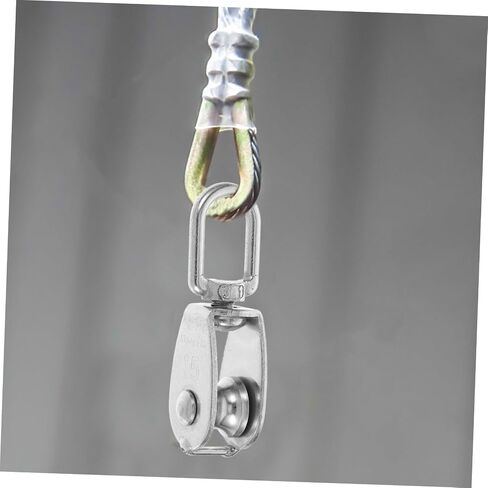 10pcs Stainless Steel Pulley Heavy-Duty Wire Rope Pulleys Bearings for Efficient Lifting Traction and Suspension Greenhouse Projects in Saudi Arabia