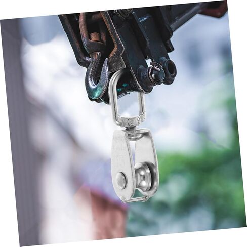 10pcs Stainless Steel Pulley Heavy-Duty Wire Rope Pulleys Bearings for Efficient Lifting Traction and Suspension Greenhouse Projects in Saudi Arabia