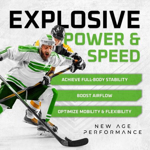 New Age Performance Sports Mouthguard ، التصميم المنخفض الخلاف ، يعزز الأداء الرياضي بما في ذلك القوة والتوازن والتحمل ، استقرار الفك للرياضة والحماية الأسنان ، (أبيض/أبيض) in Kuwait