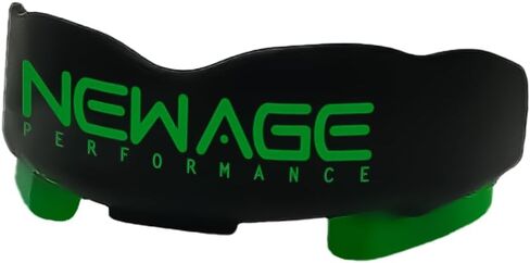 New Age Performance Sports Mouthguard ، التصميم المنخفض الخلاف ، يعزز الأداء الرياضي بما في ذلك القوة والتوازن والتحمل ، استقرار الفك للرياضة والحماية الأسنان ، (أبيض/أبيض) in Kuwait