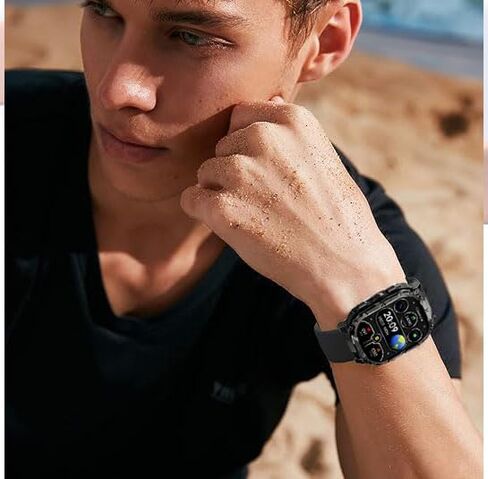 متوافق مع CMF بواسطة Nothing Watch 3 Bro Pro Smart Watch ، 2 عبوة من السيليكون الناعم + الأشرطة القابلة للتعديل Nylon لـ CMF Watch Pro /Pro 2 /Pro 3 Smartwatch Quick Replick Breedbands in Kuwait