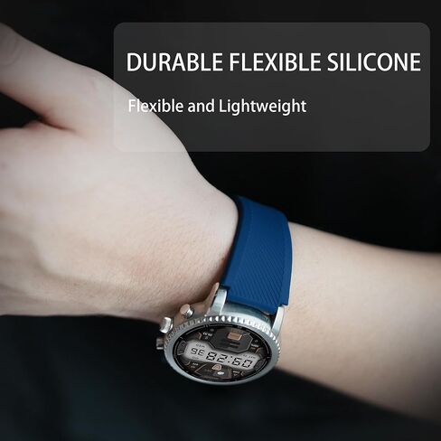 Compatible with Garmin Venu X1 Bands, Quick Release Sports Silicone Band Strap Replacement Wristband Compatible with Garmin Venu X1 Smartwatch in Saudi Arabia