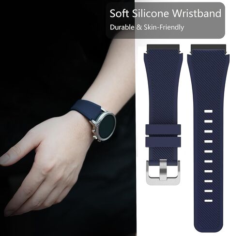 Compatible with Garmin Venu X1 Bands, Quick Release Sports Silicone Band Strap Replacement Wristband Compatible with Garmin Venu X1 Smartwatch in Saudi Arabia