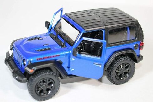 اتش سي كيه لعبة سيارة رانجلر روبيكون قابلة للتحويل من دييكاست (لون اسود) in Kuwait