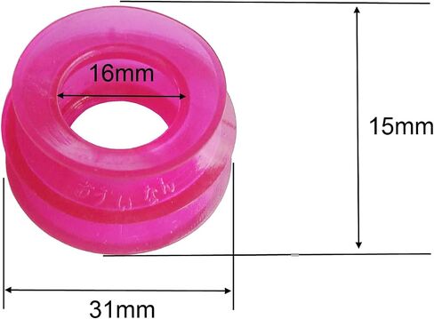 5 pcs Industrial Pneumatic Vacuum Suction Cup,Diaphragm Vacuum Pump Powered Three Layer Polyurethane Robotic Arm Accessory (Purple) in Kuwait