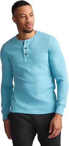 Jockey Men's Baselayer Tall Man Long Sleeve Waffle Henley in Saudi Arabia