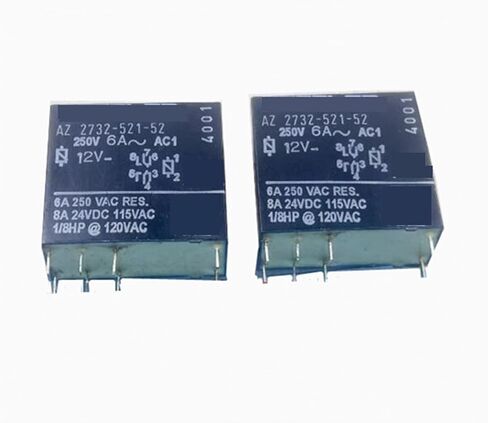 AZ2732-521-52 AZ2732-52152 -12V 12VDC DCV12 8PIN RELAY 2PCS in Saudi Arabia