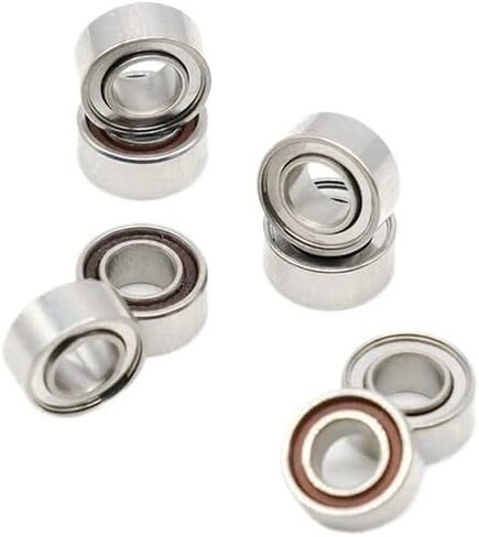 10Pcs 2.380mm ABEC-9 SR144 TIZN8 3.175x6.35x2.380mm High Handpiece Ceramic Bearing in Saudi Arabia