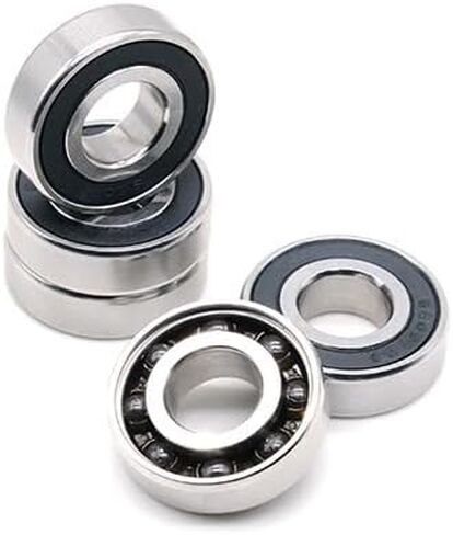 1PCS S6001 2RS ABEC-9 الفولاذ المقاوم للصدأ هجينة السيراميك محمل 12x28x8 ملم الدراجات أسفل الأقواس والقطع الغيار in Saudi Arabia