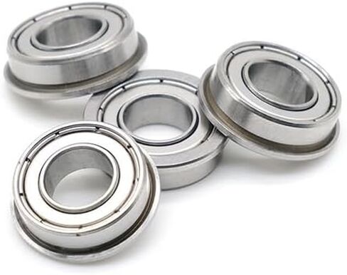 MF148ZZ Flange Bearing 8x14x4 mm ABEC-7 (10 PCS) Miniature Flanged MF148 Z ZZ Ball Bearings in Saudi Arabia